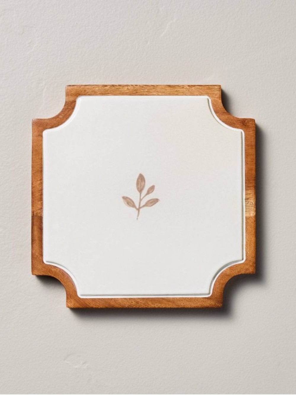 Footed Wood Serving Trivet from Hearth & Hand™ with Magnolia
